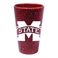 Verre à bière en silicone WinCraft Mississippi State Bulldogs de 16 oz aux couleurs de l'équipe