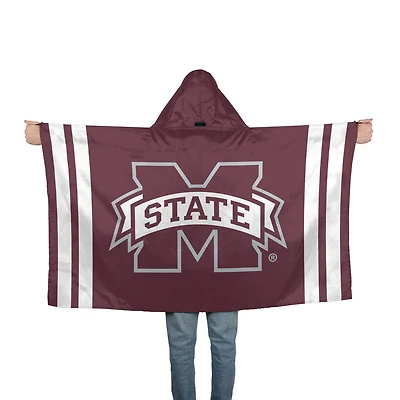 Drapeau à capuche WinCraft Mississippi State Bulldogs 3' x 5'