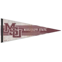 WinCraft Mississippi State Bulldogs College Vault Fanion de qualité supérieure 30,5 x 76,2 cm