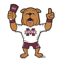 Pin de collection WinCraft à l'effigie de la mascotte des Bulldogs de l'Université d'État du Mississippi.