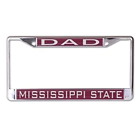 WinCraft Mississippi State Bulldogs S/L Dad License Plate Frame