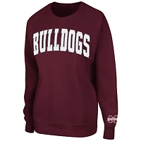 Sweat Colosseum Mississippi State Bulldogs Campanile bordeaux pour femme