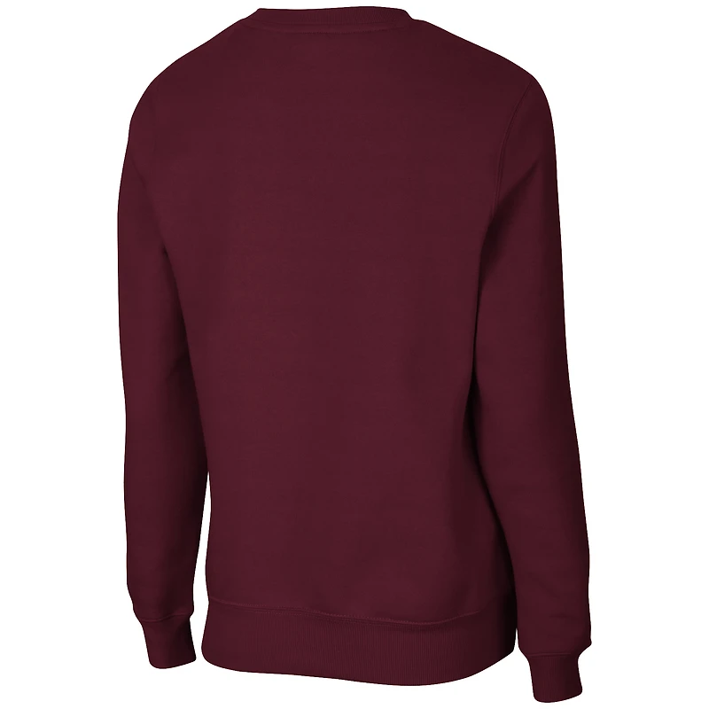Sweat Colosseum Mississippi State Bulldogs Campanile bordeaux pour femme