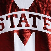 Women's Colosseum White Mississippi State Bulldogs Trey Dolman Long Sleeve T-Shirt