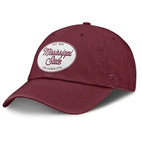 Casquette ajustable Candid pour femmes Fanatics, couleur marron, des Bulldogs de l'État du Mississippi