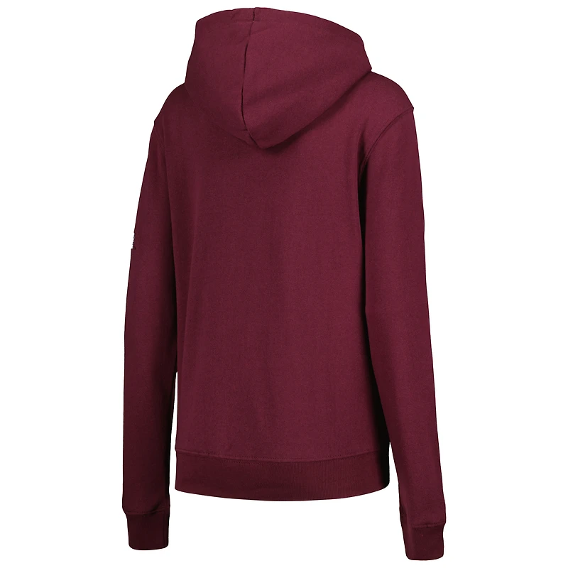 Sweat à capuche gros logo Stadium Athletic Mississippi State Bulldogs pour femme