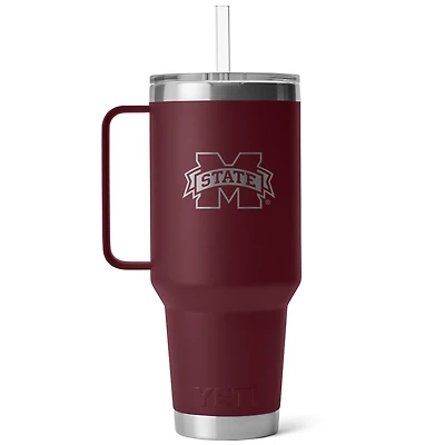 YETI Mississippi State Bulldogs 42oz. Rambler Straw Mug