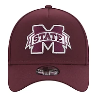 Youth New Era Maroon Mississippi State Bulldogs 9FORTY A-Frame Adjustable Hat