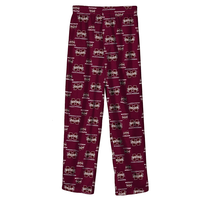 Youth Outerstuff Maroon Mississippi State Bulldogs Team Pants