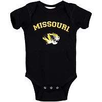 Body noir Missouri Tigers Arch & Logo pour bébé