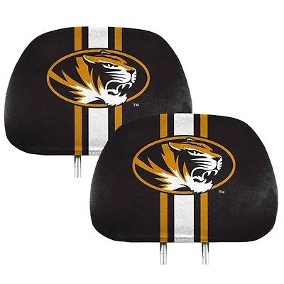 Logo Brands Missouri Tigers Printed Two-Pack Headrest Covers