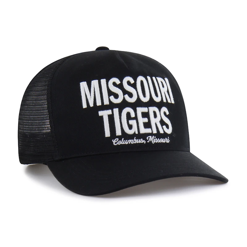 Men's '47 Black Missouri Tigers Contemporary Hitch Trucker Adjustable Hat