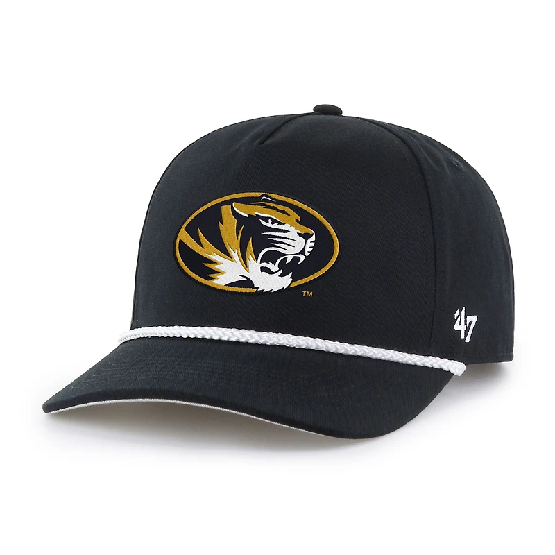 Men's '47  Black Missouri Tigers Rope Hitch Adjustable Hat