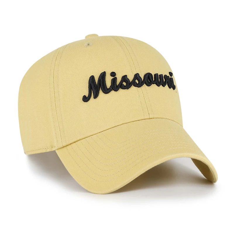 Casquette ajustable « 47 Light Gold Missouri Tigers Vault Clean Up » pour homme