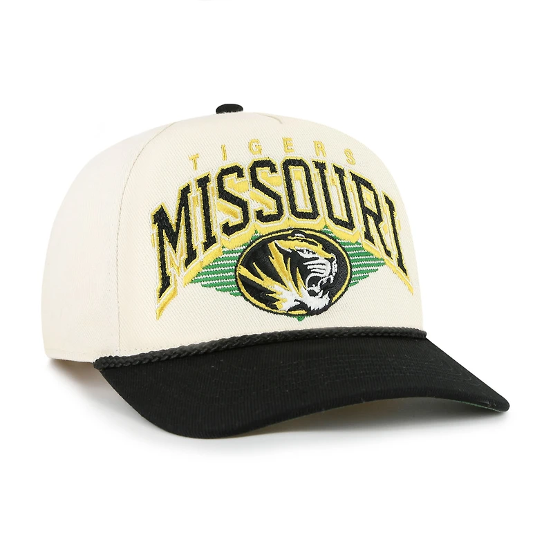 Men's '47 Natural Missouri Tigers Pomona Two-Tone Rope Hitch Adjustable Hat