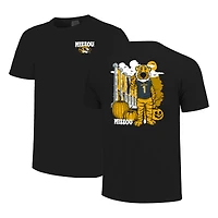 Men's Black Missouri Tigers Spooky Zou T-Shirt