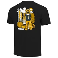 Men's Black Missouri Tigers Spooky Zou T-Shirt
