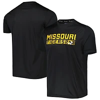 T-shirt noir Champion Missouri Tigers Impact Knockout pour homme