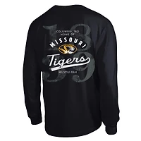 T-shirt à manches longues plastifié Champion Black Missouri Tigers All-Star pour homme