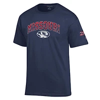 Men's Champion Navy Missouri Tigers Americana 250th Arch T-Shirt
