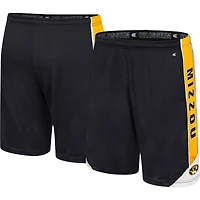 Men's Colosseum Black Missouri Tigers Haller Shorts