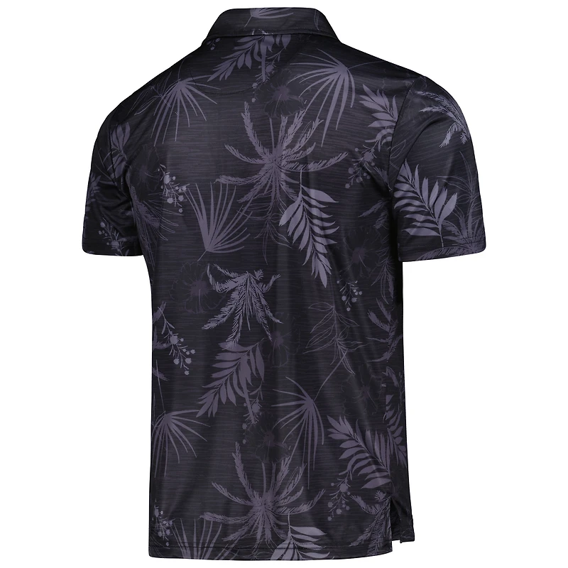 Men's Colosseum Black Missouri Tigers Palms Team Polo