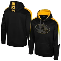 Men's Colosseum Black Missouri Tigers The Gang Blackout Hoodie