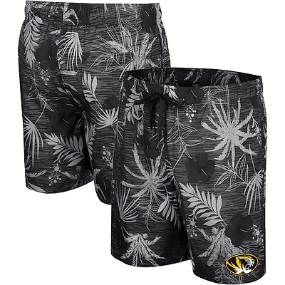 Short de bain What Else is New des Tigres du Missouri noir Colosseum pour homme