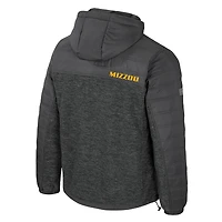 Doudoune à capuche zippée Nightman pour homme, coloris anthracite, des Missouri Tigers