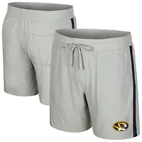 Short Mac gris Colosseum pour homme des Missouri Tigers