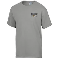 Men's ComfortWash  Gray Missouri Tigers Big Name T-Shirt