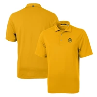 Polo Cutter & Buck Gold Missouri Tigers Team Logo Virtue Eco Piqué Recyclé pour Homme