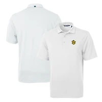 Men's Cutter & Buck Black Missouri Tigers Team Logo Virtue Eco Pique Recycled Polo
