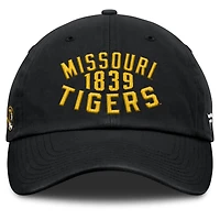 Men's Fanatics Black Missouri Tigers Archer Adjustable Hat