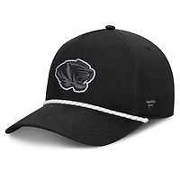 Casquette ajustable Fanatics Black Missouri Tigers Undertone Rope pour homme