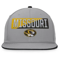 Men's Fanatics Gray Missouri Tigers Duo Snapback Hat