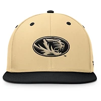 Men's Fanatics Khaki/Black Missouri Tigers Balance Fitted Hat