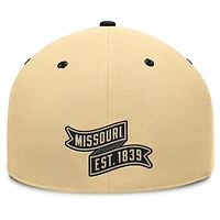 Men's Fanatics Khaki/Black Missouri Tigers Balance Fitted Hat