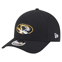 Casquette ajustable noire New Era Missouri Tigers Team Collective 9FORTY M-Crown pour homme
