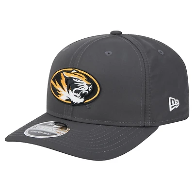 Men's New Era Charcoal Missouri Tigers 9SEVENTY Stretch-Snap Hat