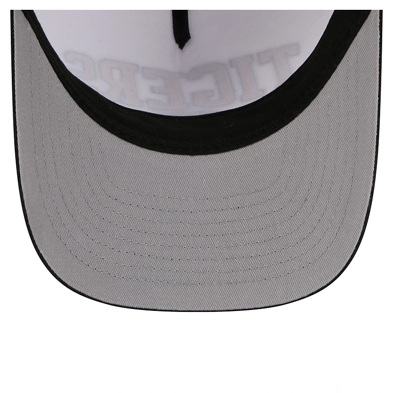 Men's New Era White/Black Missouri Tigers Arch Two-Tone Rope 9FORTY A-Frame M-Crown Adjustable Hat