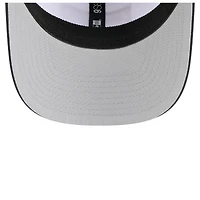 Men's New Era White/Black Missouri Tigers Perforated Patched 9SEVENTY Adjustable Hat