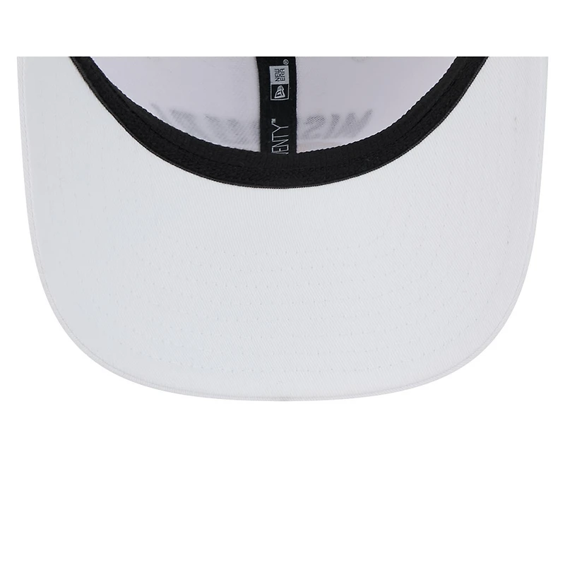 Casquette extensible New Era blanche Missouri Tigers 9SEVENTY pour homme