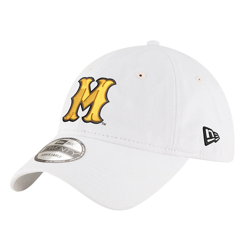 Men's New Era White Missouri Tigers Core Classic 9TWENTY Adjustable Hat
