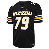 Maillot Nike Armand Membou noir des anciens Missouri Tigers pour homme