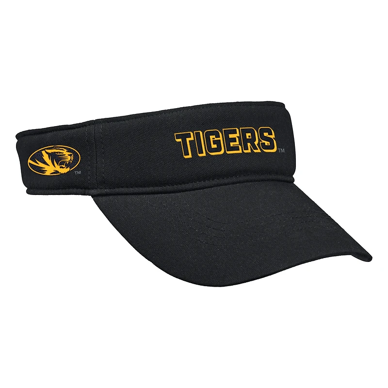 Men's Nike Black Missouri Tigers 2025 On-Field Ace Performance Adjustable Visor
