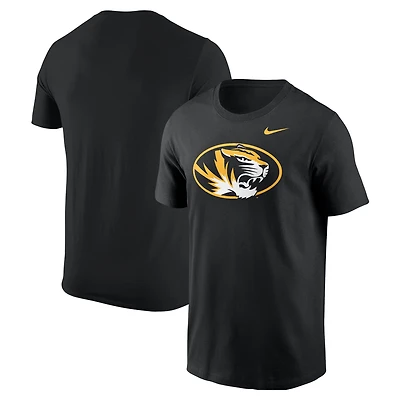 T-shirt Nike noir avec logo Missouri Tigers pour homme