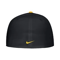 Men's Nike Black Missouri Tigers On-Field Baseball Performance Fitted Hat