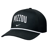 Men's Nike Black Missouri Tigers Rise Adjustable Hat