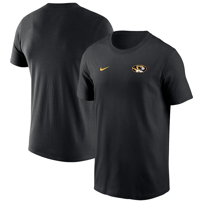 T-shirt Nike Dri-FIT noir pour homme Missouri Tigers Sideline Legend
